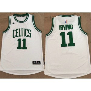 NBA Celtics 11 Kyrie Irving White Adidas Men Jersey NBA Celtics 11 Kyrie Irving White Adidas Men Jersey