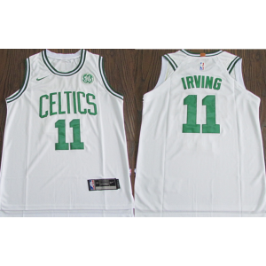 NBA Celtics 11 Kyrie Irving White Nike Men Jersey NBA Celtics 11 Kyrie Irving White Nike Men Jersey