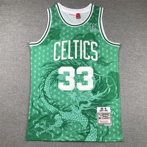NBA Celtics 33 Larry Bird Green Hardwood Classics Men Jersey NBA Celtics 33 Larry Bird Green Hardwood Classics Men Jersey