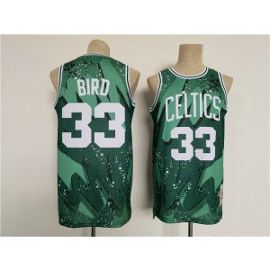 NBA Celtics 33 Larry Bird Green Throwback Basketball Men Jersey NBA Celtics 33 Larry Bird Green Throwback Basketball Men Jersey
