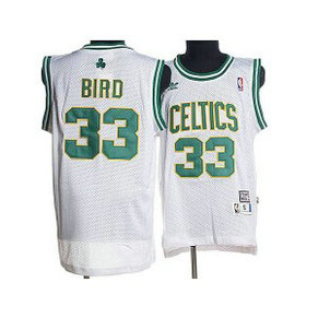 NBA Celtics 33 Larry Bird White Throwback Men Jersey NBA Celtics 33 Larry Bird White Throwback Men Jersey
