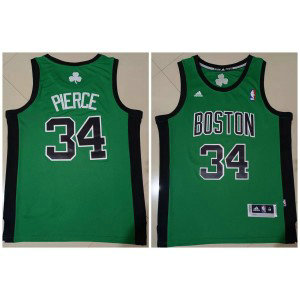 NBA Celtics 34 Paul Pierce Green Black Men Jersey NBA Celtics 34 Paul Pierce Green Black Men Jersey