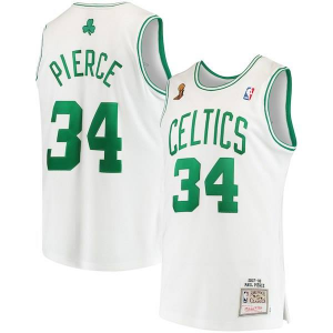 NBA Celtics 34 Paul Pierce White Hardwood Classics Men Jersey NBA Celtics 34 Paul Pierce White Hardwood Classics Men Jersey