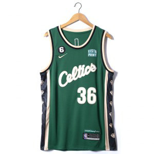 NBA Celtics 36 Marcus Smart Green 2022-23 New Nike Men Jersey