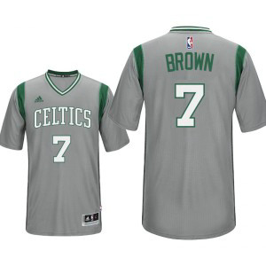 NBA Celtics 7 Jaylen Brown Gray Alternate Men Jersey NBA Celtics 7 Jaylen Brown Gray Alternate Men Jersey