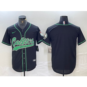 NBA Celtics Blank Black Baseball Vapor Limited Men Jersey NBA Celtics Blank Black Baseball Vapor Limited Men Jersey