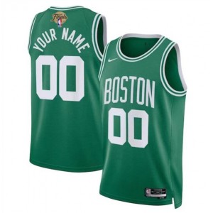 NBA Celtics Customized Kelly Green 2024 Finals Nike Men Jersey NBA Celtics Customized Kelly Green 2024 Finals Nike Men Jersey
