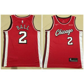 NBA Chicago Bulls 2 Ball New Men Jersey