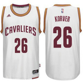 NBA Cleveland Cavaliers 26 Kyle Korver White Swingman Men Jersey NBA Cleveland Cavaliers 26 Kyle Korver White Swingman Men Jersey