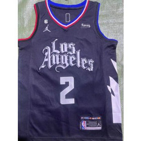NBA Clipper 2 Kawhi Leonard Black 2022-23 New Jodan Men Jersey NBA Clipper 2 Kawhi Leonard Black 2022-23 New Jodan Men Jersey