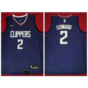 NBA Clippers 2 Kawhi Leonard Navy Blue Nike Men Jersey NBA Clippers 2 Kawhi Leonard Navy Blue Nike Men Jersey