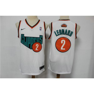 NBA Clippers 2 Kawhi Leonard White Nike Men Jersey NBA Clippers 2 Kawhi Leonard White Nike Men Jersey