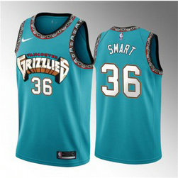 NBA Grizzlies 36 Marcus Smart Teal 2023 Draft Classic Edition Nike Men Jersey NBA Grizzlies 36 Marcus Smart Teal 2023 Draft Classic Edition Nike Men Jersey