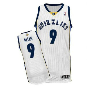 NBA Grizzlies 9 Tony Allen Revolution 30 White Men Jersey