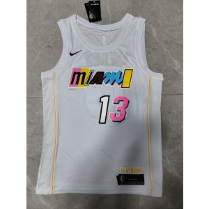 NBA Heat 13 Bam Adebayo White 2023 New Nike Men Jersey NBA Heat 13 Bam Adebayo White 2023 New Nike Men Jersey