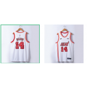 NBA Heat 14 Tyler Herro White 2022 New Nike Men Jersey NBA Heat 14 Tyler Herro White 2022 New Nike Men Jersey