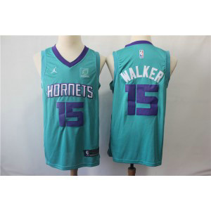 NBA Hornets 15 Kemba Walker Teal Jordan Brand Men Jersey NBA Hornets 15 Kemba Walker Teal Jordan Brand Men Jersey