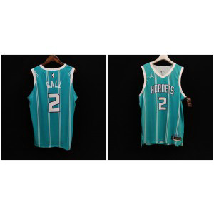 NBA Hornets 2 LaMelo Ball Blue New AU Style Men Jersey NBA Hornets 2 LaMelo Ball Blue New AU Style Men Jersey