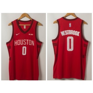 NBA Houston Rockets 0 Russell Westbrook Red Earned Edition Nike Men Jersey NBA Houston Rockets 0 Russell Westbrook Red Earned Edition Nike Men Jersey