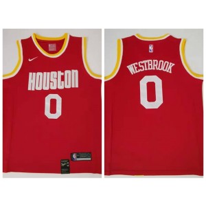 NBA Houston Rockets 0 Russell Westbrook Red Hardwood Classics Men Jersey 1 NBA Houston Rockets 0 Russell Westbrook Red Hardwood Classics Men Jersey 1