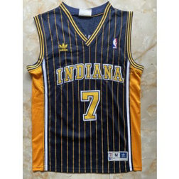 NBA Indiana Pacers 7 O'neal Black Men Jersey