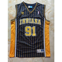 NBA Indiana Pacers 91 Artest Black Men Jersey