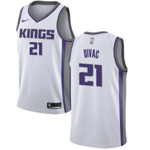 NBA Kings 21 Vlade Divac White Association Edition Nike Men Jersey NBA Kings 21 Vlade Divac White Association Edition Nike Men Jersey
