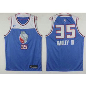NBA Kings 35 Marvin Bagley III New Light Blue Men Jersey NBA Kings 35 Marvin Bagley III New Light Blue Men Jersey