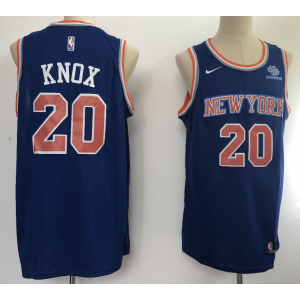 NBA Knicks 20 Kevin Knox 2018 NBA Draft Blue Men Jersey NBA Knicks 20 Kevin Knox 2018 NBA Draft Blue Men Jersey