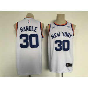 NBA Knicks 30 Julius Randle White Nike Men Jersey NBA Knicks 30 Julius Randle White Nike Men Jersey