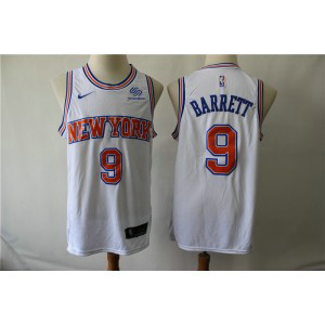 NBA Knicks 9 RJ Barrett White 2019 Draft Nike Men Jersey NBA Knicks 9 RJ Barrett White 2019 Draft Nike Men Jersey