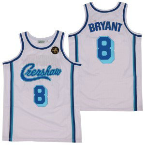 NBA LA Lakers Concept Crenshaw 8 Kobe Bryant White KB Patch Men Jersey NBA LA Lakers Concept Crenshaw 8 Kobe Bryant White KB Patch Men Jersey