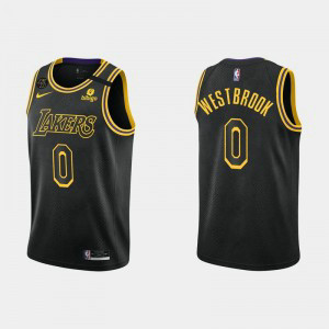 NBA Lakers 0 Russell Westbrook Black Mamba 2021-21 New Season Nike Men Jersey NBA Lakers 0 Russell Westbrook Black Mamba 2021-21 New Season Nike Men Jersey