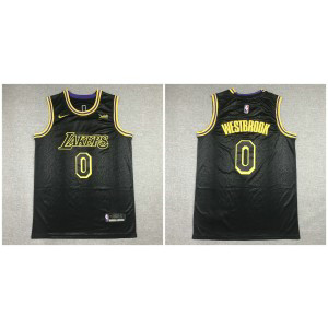 NBA Lakers 0 Russell Westbrook Black Nike Men Jersey NBA Lakers 0 Russell Westbrook Black Nike Men Jersey