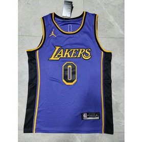 NBA Lakers 0 Russell Westbrook Purple 2022-23 New Men Jersey NBA Lakers 0 Russell Westbrook Purple 2022-23 New Men Jersey