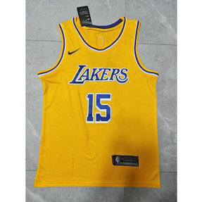 NBA Lakers 15 Austin Reaves Yellow Nike Men Jersey NBA Lakers 15 Austin Reaves Yellow Nike Men Jersey