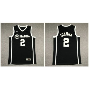 NBA Lakers 2 Gianna Bryant “Mamba” Black Stitched Men Jersey NBA Lakers 2 Gianna Bryant “Mamba” Black Stitched Men Jersey