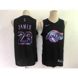 NBA Lakers 23 LeBron James Black Crucial Catch Nike Men Jersey NBA Lakers 23 LeBron James Black Crucial Catch Nike Men Jersey
