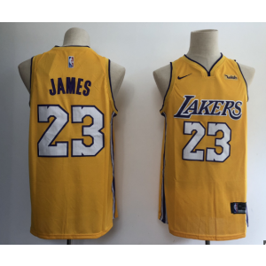NBA Lakers 23 LeBron James Gold Nike Swingman Youth Jersey NBA Lakers 23 LeBron James Gold Nike Swingman Youth Jersey