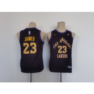 NBA Lakers 23 Lebron James Black Nike Youth Jersey NBA Lakers 23 Lebron James Black Nike Youth Jersey