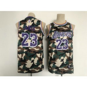 NBA Lakers 23 Lebron James Camo Men Jersey NBA Lakers 23 Lebron James Camo Men Jersey