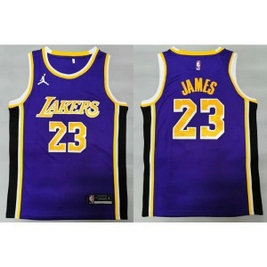 NBA Lakers 23 lebron James Purple Jordan Men Jersey NBA Lakers 23 lebron James Purple Jordan Men Jersey