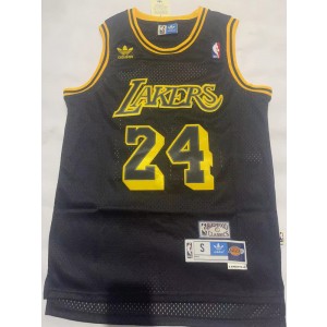 NBA Lakers 24 Kobe Black Hardwood Classics Men Jersey NBA Lakers 24 Kobe Black Hardwood Classics Men Jersey