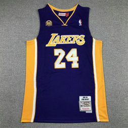 NBA Lakers 24 Kobe Bryant 60th Anniversary V Neck Men Jersey NBA Lakers 24 Kobe Bryant 60th Anniversary V Neck Men Jersey