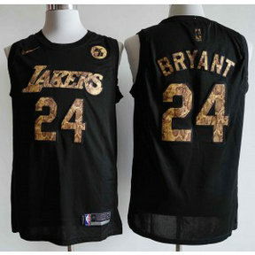 NBA Lakers 24 Kobe Bryant Black Men Jersey 2 NBA Lakers 24 Kobe Bryant Black Men Jersey 2