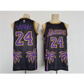 NBA Lakers 24 Kobe Bryant Black Throwback Basketball Men Jersey NBA Lakers 24 Kobe Bryant Black Throwback Basketball Men Jersey