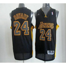 NBA Lakers 24 Kobe Bryant Black With Gold Men Jersey NBA Lakers 24 Kobe Bryant Black With Gold Men Jersey