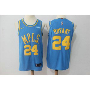 NBA Lakers 24 Kobe Bryant Blue MPLS Nike Men Jersey NBA Lakers 24 Kobe Bryant Blue MPLS Nike Men Jersey
