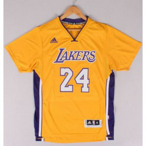 NBA Lakers 24 Kobe Bryant New Gold Alternate Men Jersey NBA Lakers 24 Kobe Bryant New Gold Alternate Men Jersey