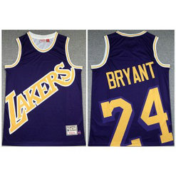 NBA Lakers 24 Kobe Bryant Purple Big Face Men Jersey NBA Lakers 24 Kobe Bryant Purple Big Face Men Jersey